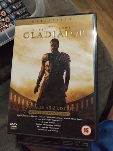 Gladiator (DVD, 2000) Free Postage A 21 - 第 1/2 張圖片