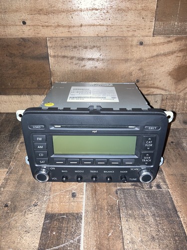 OEM Volkswagen CC Radio CD Player With Code 3C8035180A (Model CQ-EV14612G)