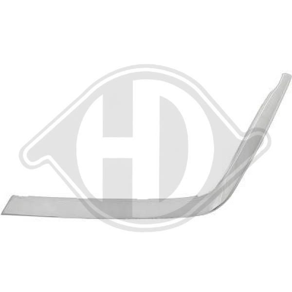 Diederichs 1645053 Zier-/Schutzleiste, StoßFäNger FüR MERCEDES-BENZ-image