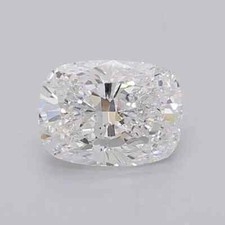 3.02 Cts CUSHION Cut IGI Certified Lab Grown CVD Diamond E Color VVS2 Clarity