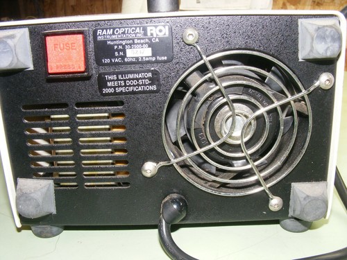 COMPONENTES DE AUTOMATIZACIÓN DE ILUMINADOR OPTIMEASURE 150 INC FIBRA ÓPTICA FUENTE DE LUZ - Imagen 3 de 8
