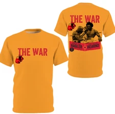 Marvin Hagler  Figth Boxing Yewllow Cotton Unisex Shirt