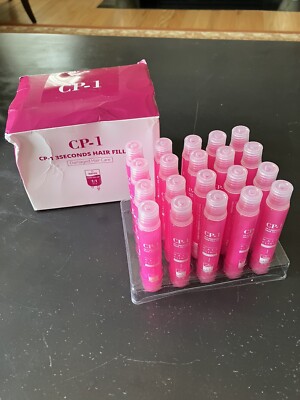 NIB CP-1 3Seconds Hair Fill-Up Damaged Hair Care Treatment 20 Ampoules FREE Ship