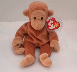 Bongo-Beanie-Baby-Rare-Monkey