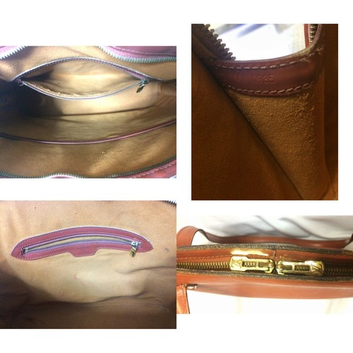 Vintage Louis Vuitton brown epi shoulder tote bag. Perfect vintage LV purse - Picture 8 of 10