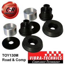 Fits 2x Supra 93-02 Vibra Technics Diff Mount Fr Bushes Road+Comp TOY130M