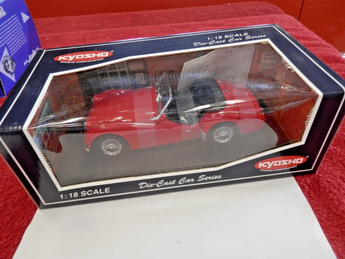 TRIUMPH 京商　1/18　ダイキャストモデル Kyosho ok蔵出し☆京商1/18トライアンフTriumph TR3 1959ルマン#26