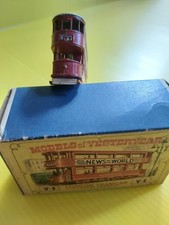 Matchbox Models of Yesteryear Y3 London Tramcar with white thick Cow Catcher