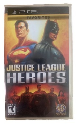 Justice League Heroes PSP video game New Factory Sealed SuperMan & BatMan - DC
