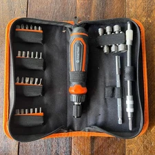 Amartisan 26-in-1 Ratcheting Screwdriver & Bit Set