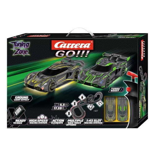 Carrera GO!!! Tuning Zone Set accessoire stand et extension de piste plastique 1:43