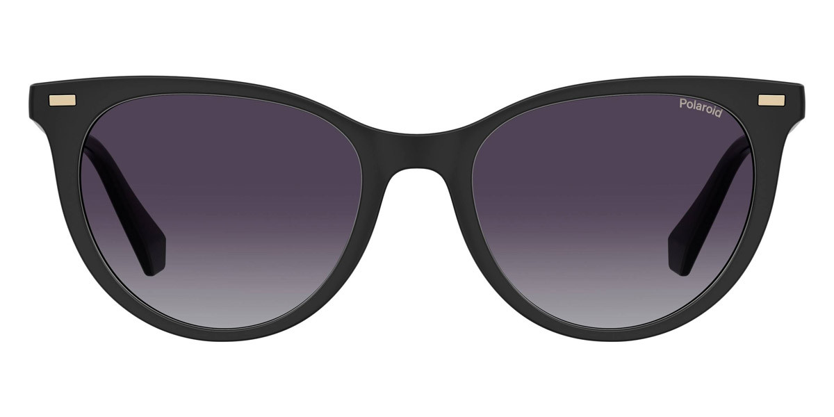 Солнцезащитные очки Polaroid 4107S Женские черные Кошачий глаз 52 мм Новые 100 аутентичные 12290₽