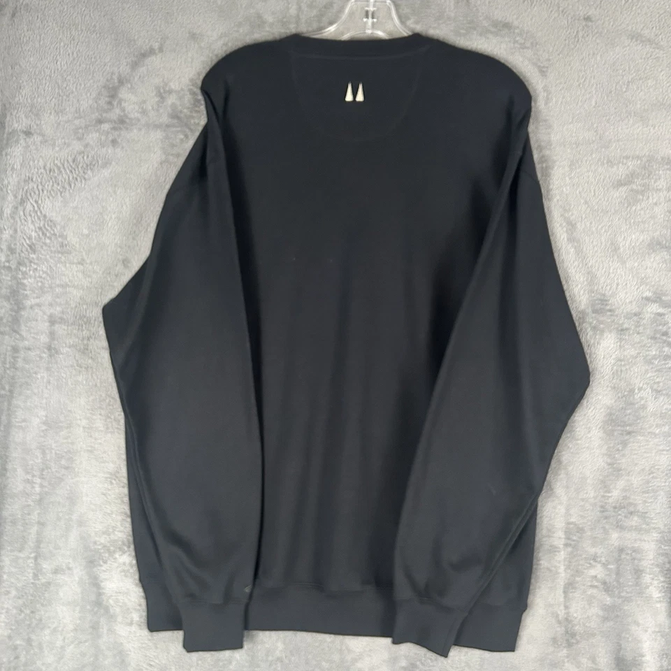 Greg Norman Men’s Crewneck Sweatshirt Black Size L - Image 3 of 4