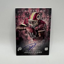 2012 Topps Inception Jordan Reed Auto RC #126