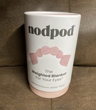 NODPOD Weighted Blanket For Your Eyes - Pink - Soft Weighted Sleep Mask - New