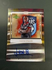 Tarjeta de firma 23/99 Ivonne Chacón Chicago Stars #PS-IV 2025 Parkside Vol 2 NWSL