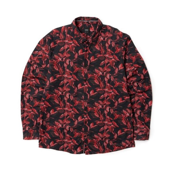 Men Strellson Shirt Red Cotton 42 / XL / 50