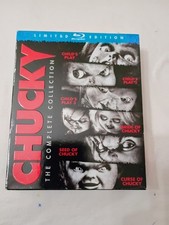 Chucky The Complete Collection In Blu-ray Set Of 6 Movies Limited Edition C Desc