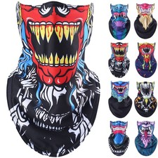 Neck Gaiter Fleece Face Mask Sun UV Protection Adjustable Bandana for Men Women