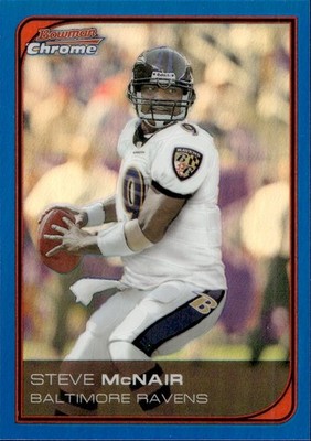 Steve McNair - 2006 Topps Bowman Chrome Football - Numbered /150 #209