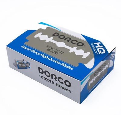 Dorco ST300 Platinum Double Edge Razor Blades | 1000 | Premium...