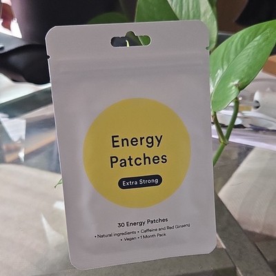 Extra Strong Energy Patches 30 Pack Brand New