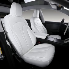 OURPLOT Custom Fit Model Y Seat Covers for 2025 2026 Tesla Model Y Juniper