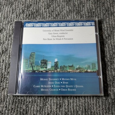 U Miami Wind Ensemble - Urban Requiem CD 1995 Contemporary Classical Albany TROY