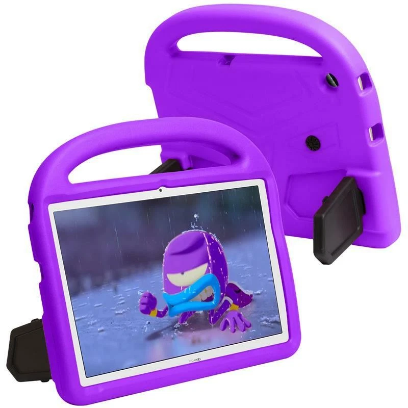 Huawei MediaPad T5 10.1 Shockproof Protective Case Kids Heavy Duty Stand Cover - Image 2 of 4