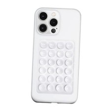 Silicone Suction Phone Case Mount, Silicon Adhesive Phone Accessory for White
