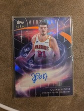 Quinten Post 2025-26 Topps Midnight - Stroke of Midnight Auto /75  #SM-QP (AU)