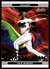 Luis Robert 2022 Panini Absolute #ET-1 White Sox MLB READ FREE SHIP AutographDen