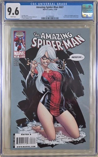 Amazing Spider-Man # 607 CGC 9.6 Graded