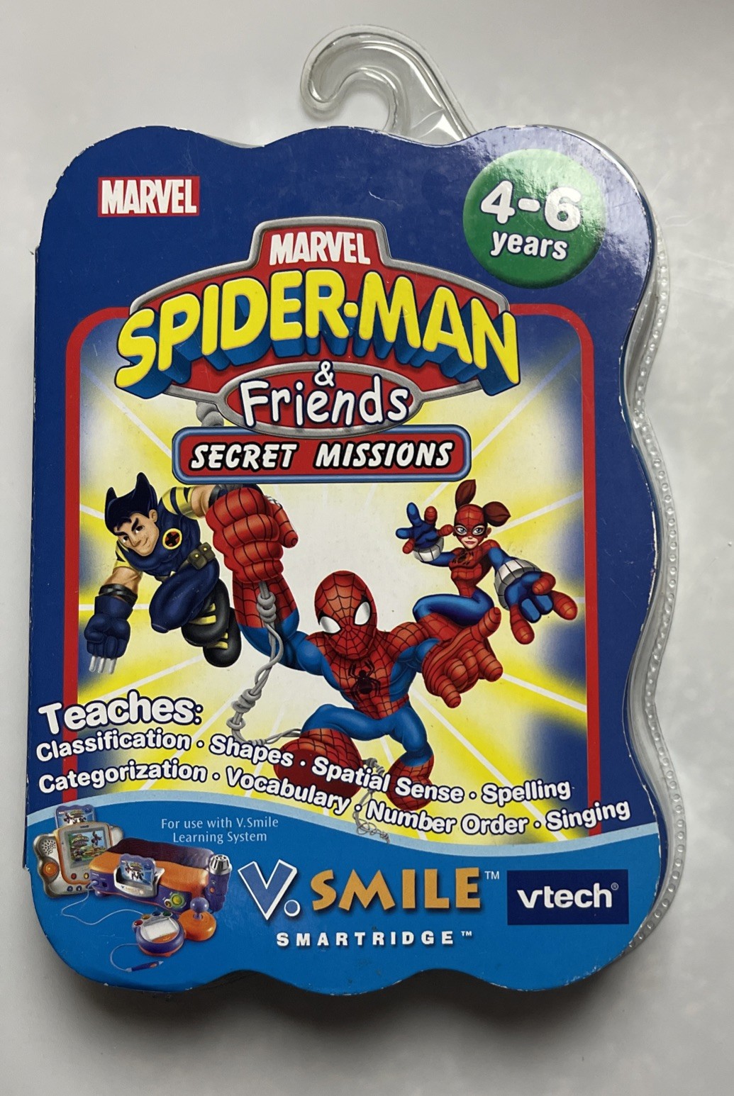Spiderman & Friends Secret Missions Vtech V.Smile New