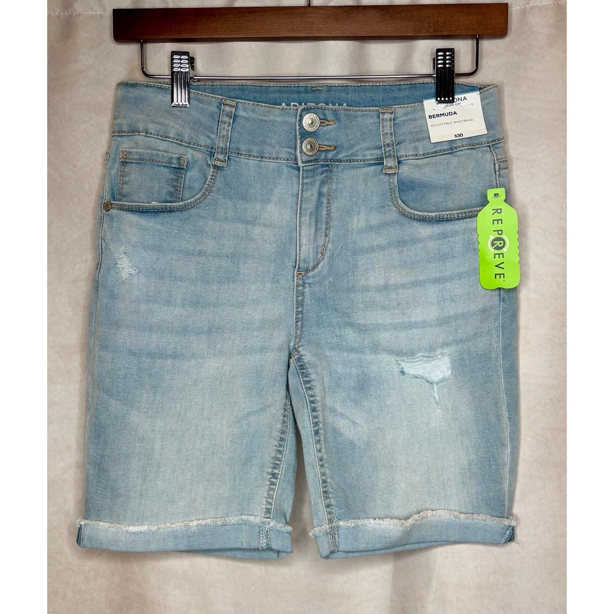Short en jean large fille - bleach snow | Tape à l'oeil