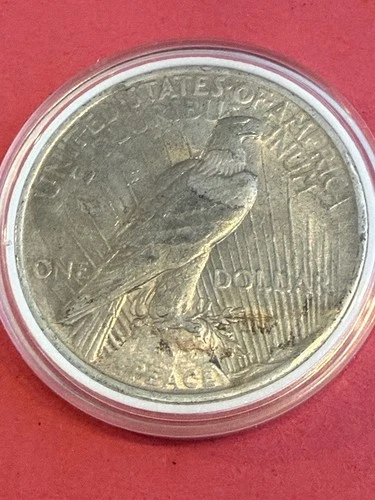1923 Peace Dollar $1 Silver U.S. Coin Circulated Business Strike Uncertified