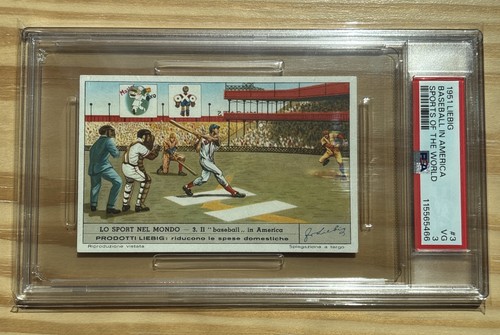 Extremely Rare 1951 Liebig Ted Williams PSA 3 Baseball Card