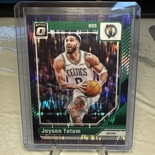 2024-25 Donruss Optic JAYSON TATUM #70 PURPLE SHOCK Boston Celtics