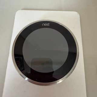 Google Nest Learning Thermostat Gen 3 A0013 Stainless Steel