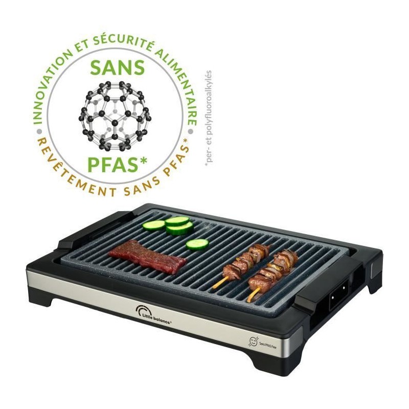 Barbecue électrique de table LITTLE BALANCE grillades sur le balcon