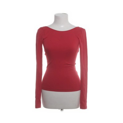 Free People, Langarmshirt, Größe: M/L, Rot, Elasthan/Nylon, Einfarbig #w6K