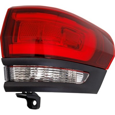 For Jeep Grand Cherokee WK 2022 Tail Light Passenger Side Halogen w/ Gray Bezel