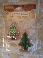 LEMAX CHRISTMAS HOLIDAY VILLAGE  SUGAR COOKIE TREES 04766 NEW & SEALED PACKAGE