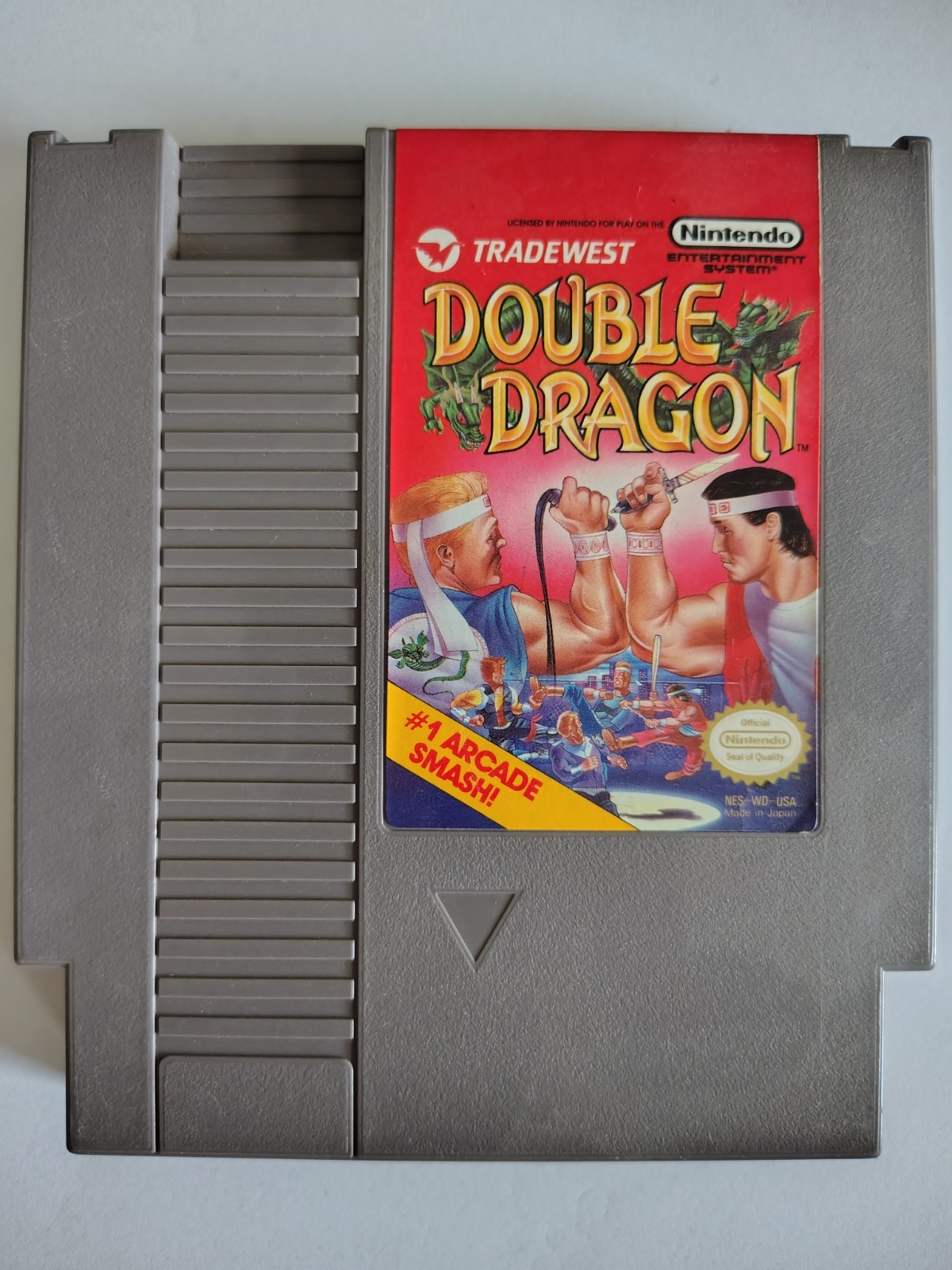 Double Dragon NES(Nintendo Entertainment System, 1988) Game Only Tested 