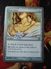 Magic the Gathering MTG Mox Lotus Unhinged 124 NM/LP
