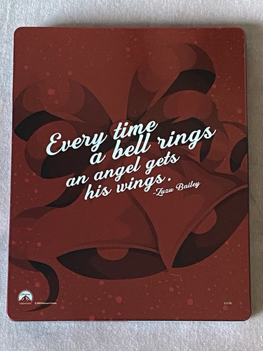 It’s a Wonderful Life Steelbook 4K UHD & Blu-Ray w/ Poster *No Digital* - Picture 2 of 22