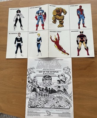 TSR Marvel Super Heroes RPG - Day Of The Octopus (Incomplete)