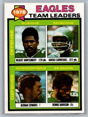 1979 Topps #151 Montgomery / Carmichael / Edwards / Harrison Cream Colored Back