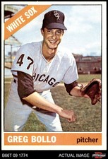 1966 Topps #301 Greg Bollo White Sox 6 - EX/MT