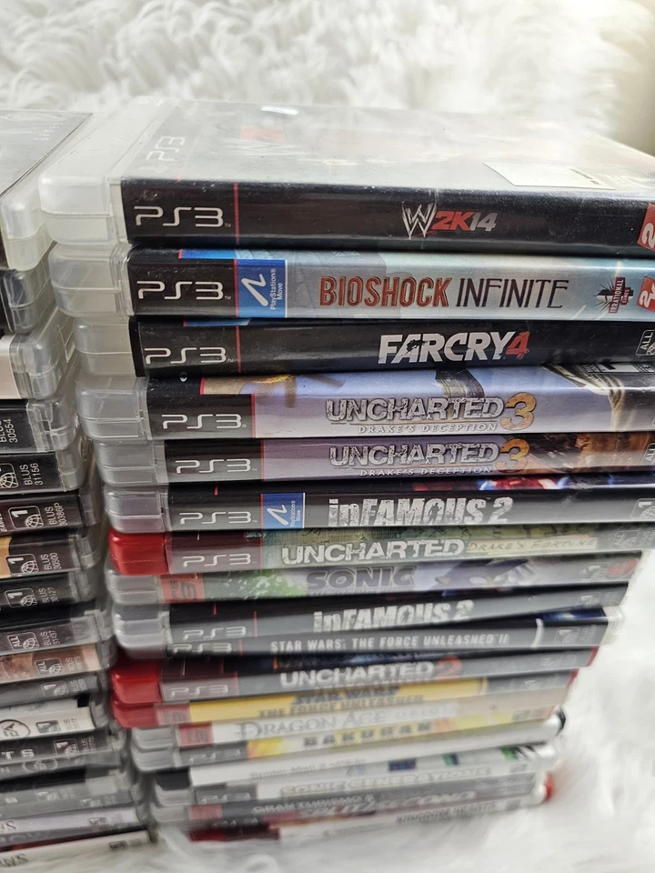 Playstation 3 PS3 Lot Bundle Of 38 Games - Huge Bundle Star Wars Grand Theft - Image 4 of 4
